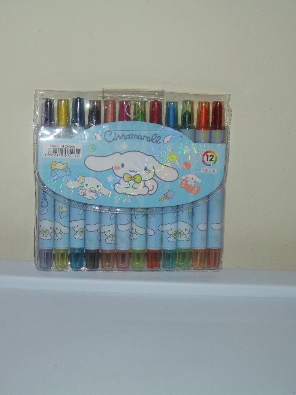 Sanrio, Cinnamonroll Markers Pack of 12---NEW